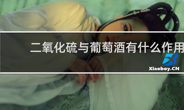 二氧化硫与葡萄酒有什么作用