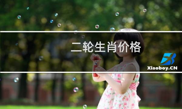 二轮生肖价格