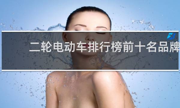 二轮电动车排行榜前十名品牌