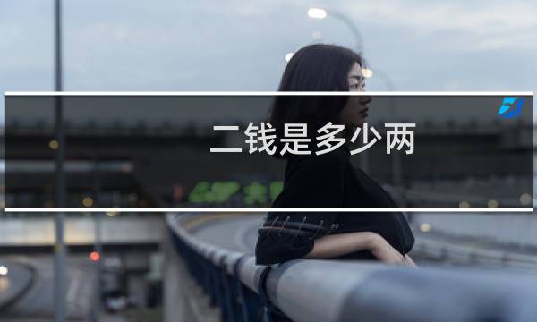 二钱是多少两