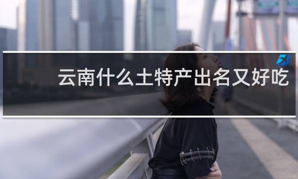 云南什么土特产出名又好吃