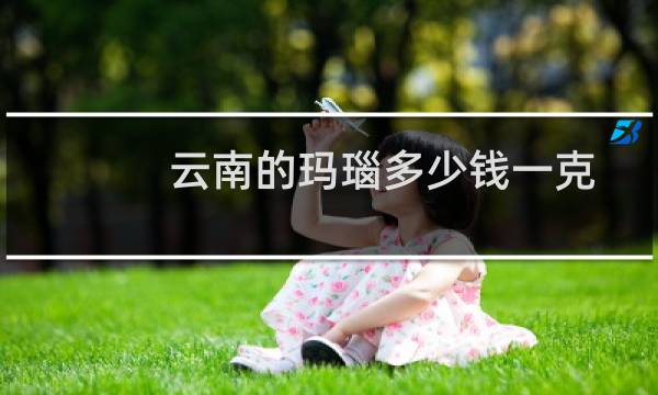 云南的玛瑙多少钱一克