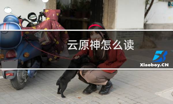 云原神怎么读