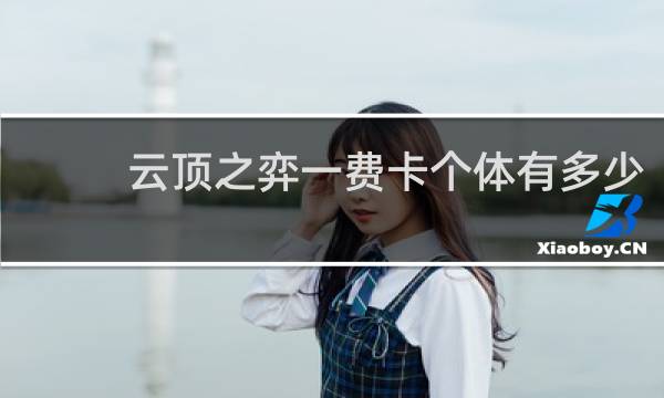 云顶之弈一费卡个体有多少