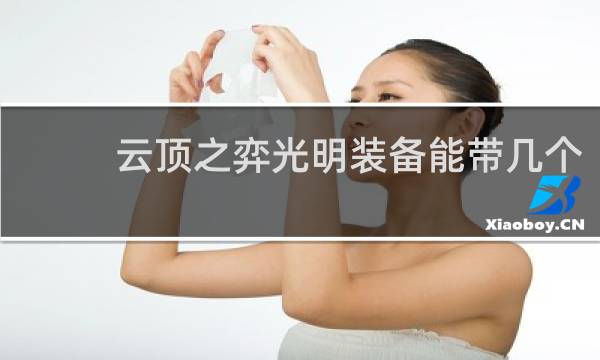 云顶之弈光明装备能带几个