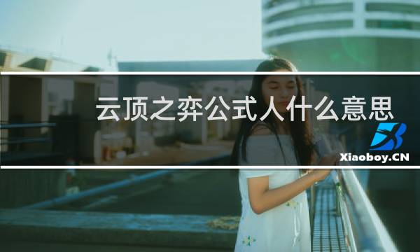 云顶之弈公式人什么意思