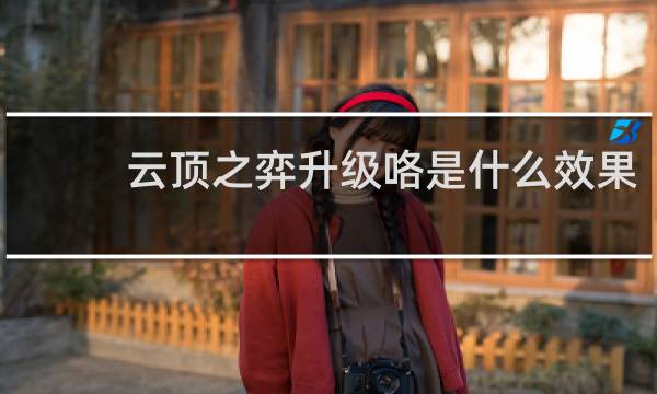 云顶之弈升级咯是什么效果