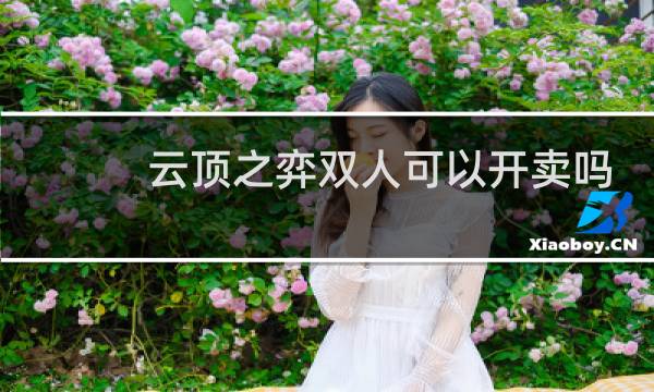 云顶之弈双人可以开卖吗