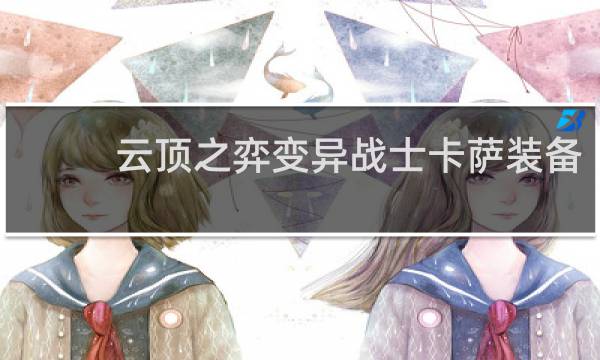 云顶之弈变异战士卡萨装备