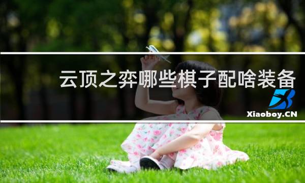 云顶之弈哪些棋子配啥装备