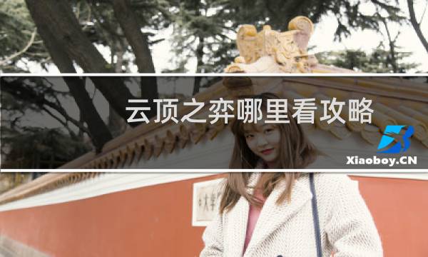 云顶之弈哪里看攻略
