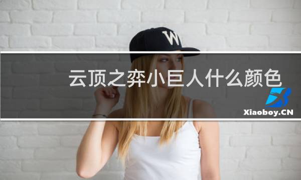 云顶之弈小巨人什么颜色