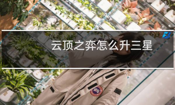 云顶之弈怎么升三星