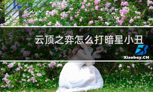 云顶之弈怎么打暗星小丑