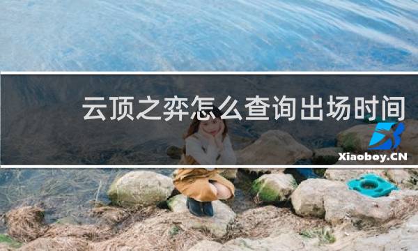 云顶之弈怎么查询出场时间