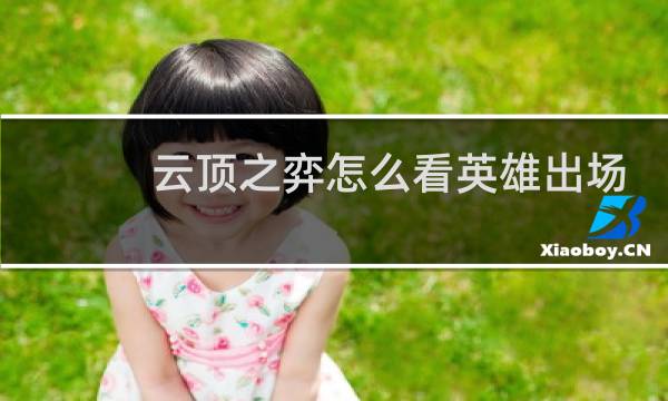 云顶之弈怎么看英雄出场