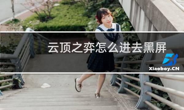 云顶之弈怎么进去黑屏