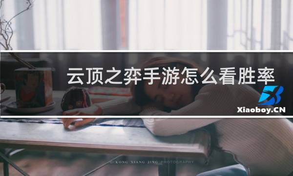 云顶之弈手游怎么看胜率
