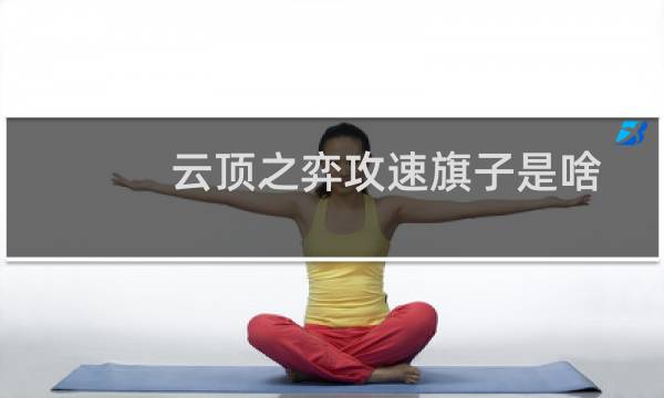 云顶之弈攻速旗子是啥