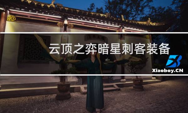 云顶之弈暗星刺客装备