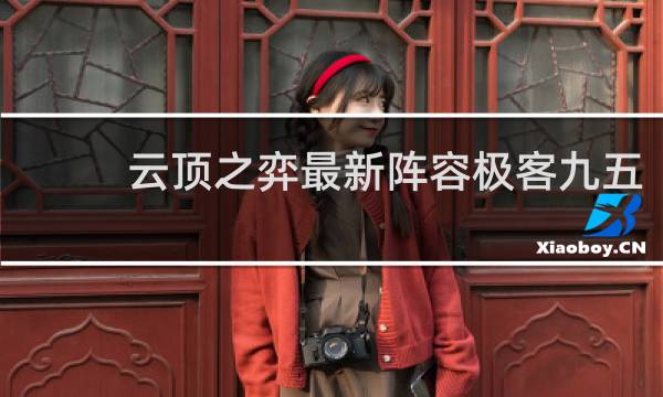 云顶之弈最新阵容极客九五