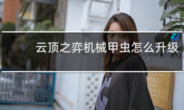 云顶之弈机械甲虫怎么升级