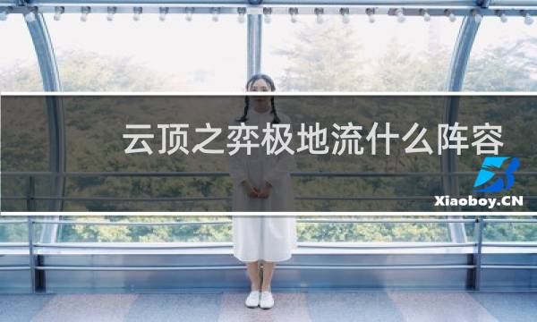 云顶之弈极地流什么阵容