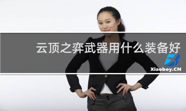 云顶之弈武器用什么装备好