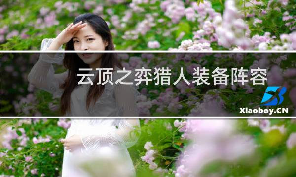 云顶之弈猎人装备阵容