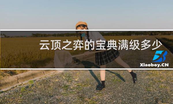 云顶之弈的宝典满级多少