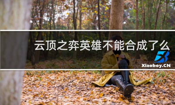云顶之弈英雄不能合成了么