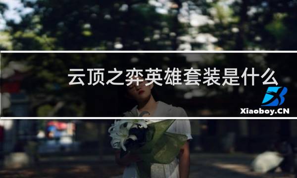 云顶之弈英雄套装是什么