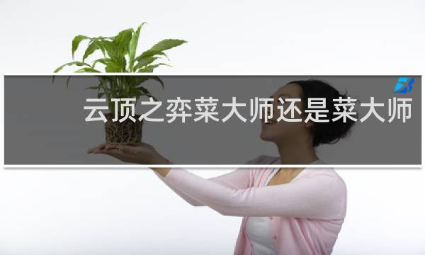 云顶之弈菜大师还是菜大师