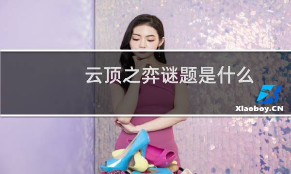 云顶之弈谜题是什么