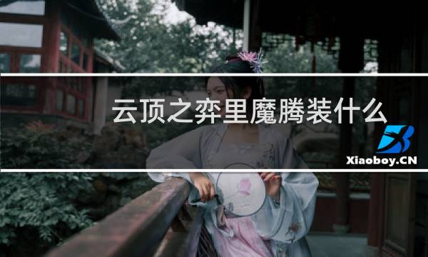 云顶之弈里魔腾装什么