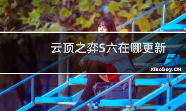 云顶之弈S六在哪更新