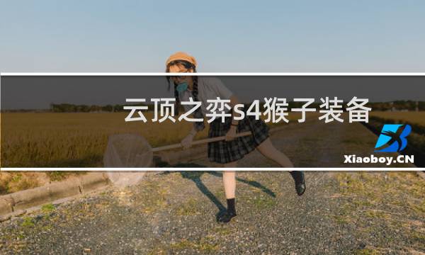 云顶之弈s4猴子装备