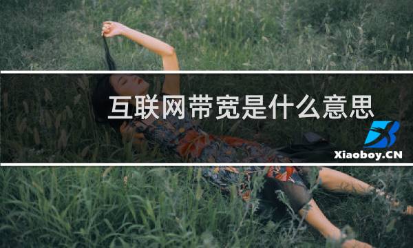 互联网带宽是什么意思