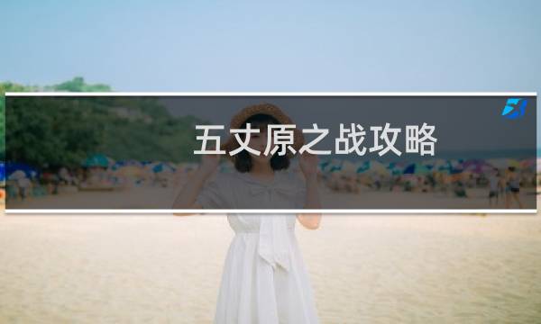 五丈原之战攻略
