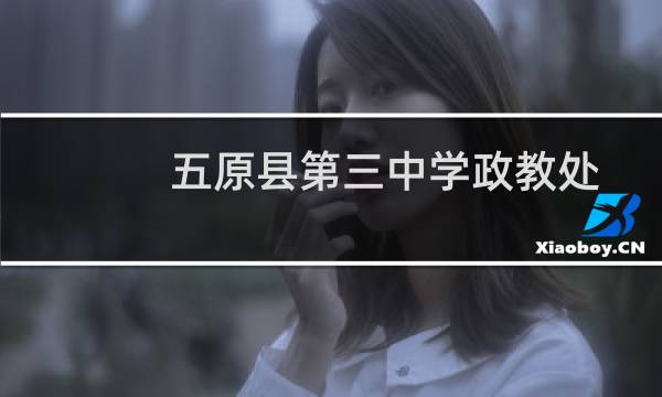 五原县第三中学政教处