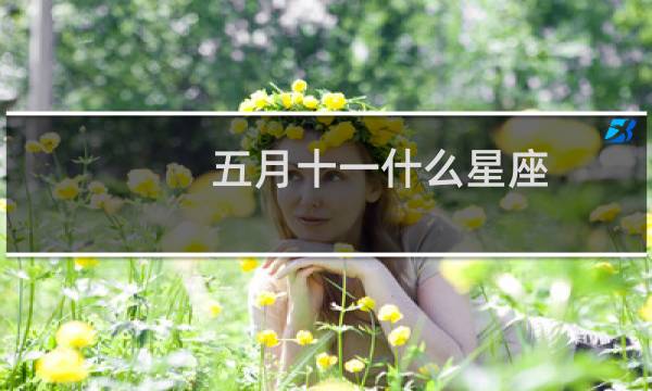 五月十一什么星座
