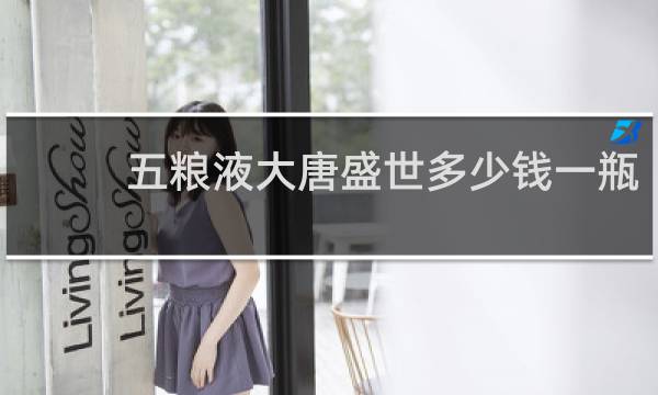 五粮液大唐盛世多少钱一瓶