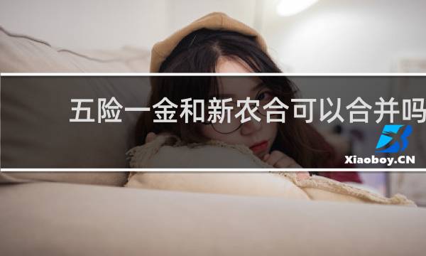 五险一金和新农合可以合并吗