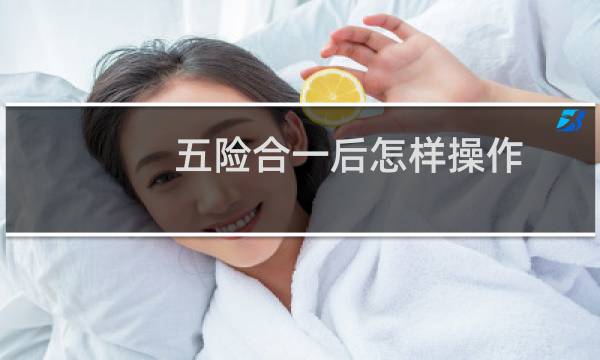 五险合一后怎样操作