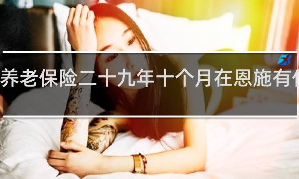 交养老保险二十九年十个月在恩施有什么区别