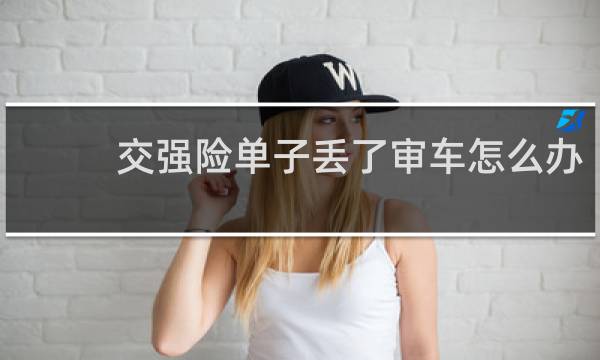 交强险单子丢了审车怎么办