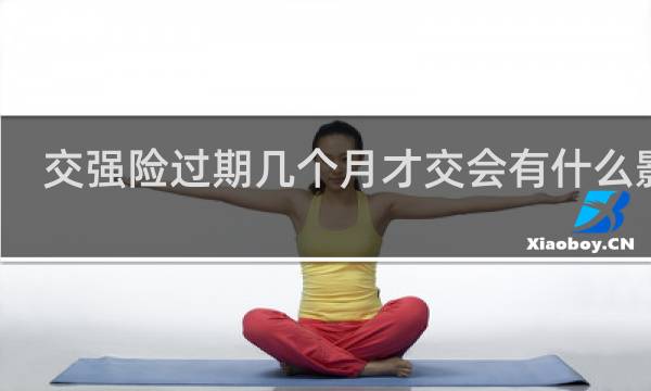 交强险过期几个月才交会有什么影响