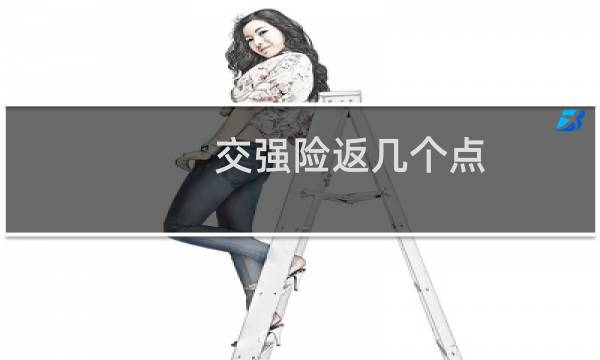 交强险返几个点