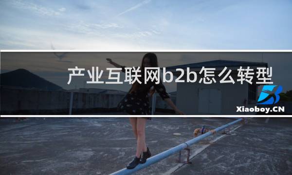 产业互联网b2b怎么转型