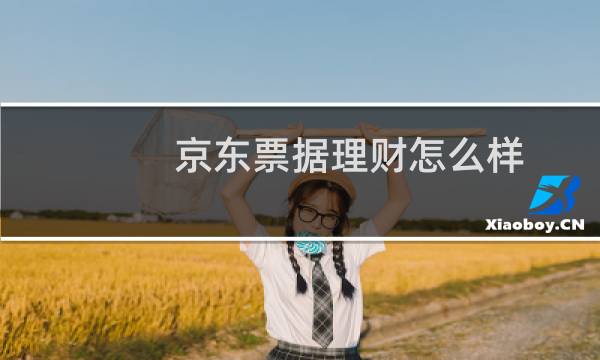 京东票据理财怎么样